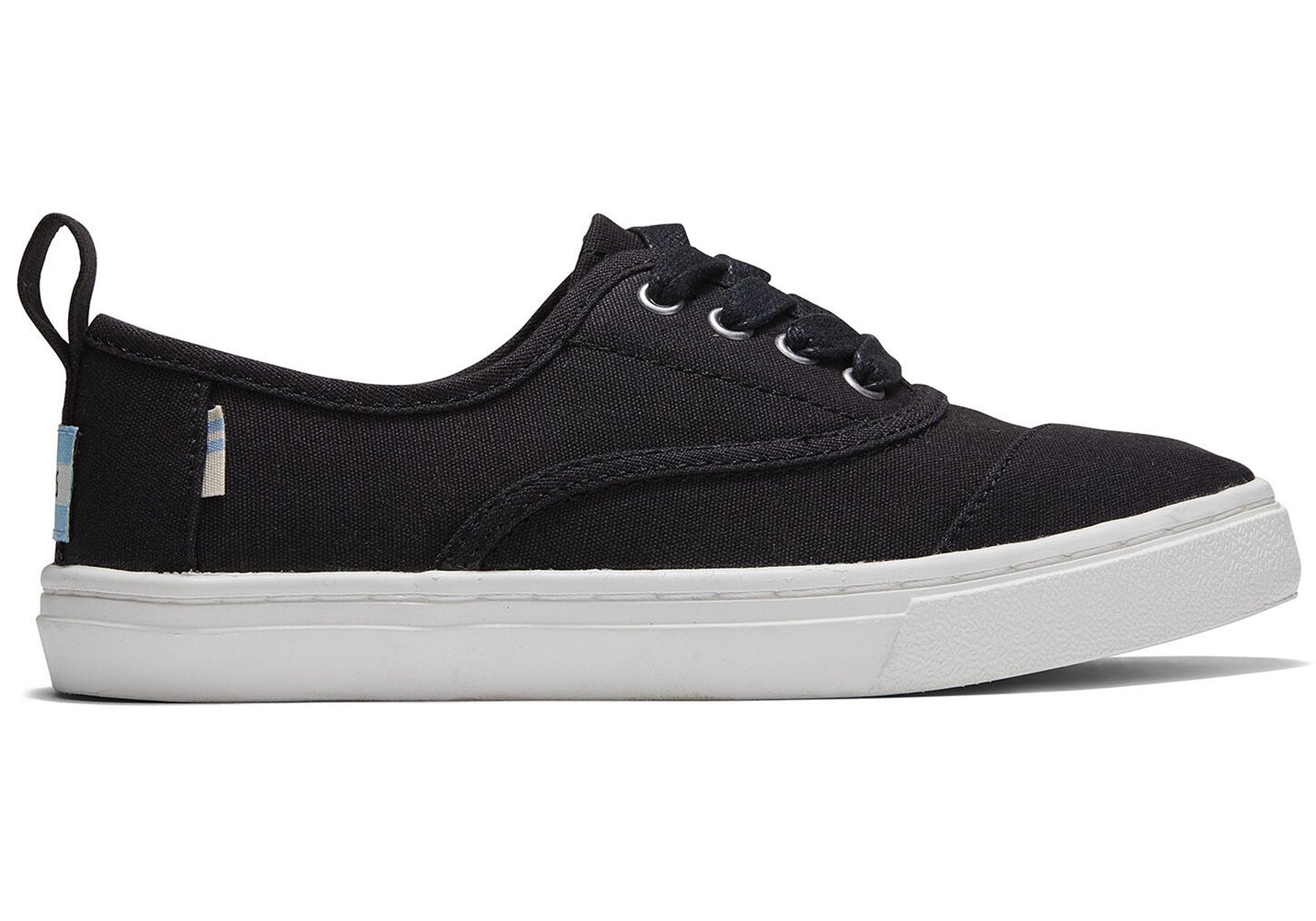 Toms Youth Cordones Sneakers Black - Kids - 39816-GLIV